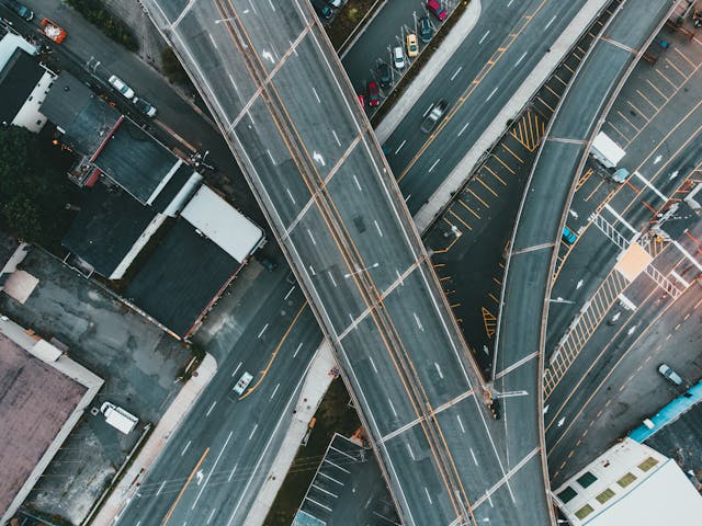 Infrastruktur Drohnenaufnahme